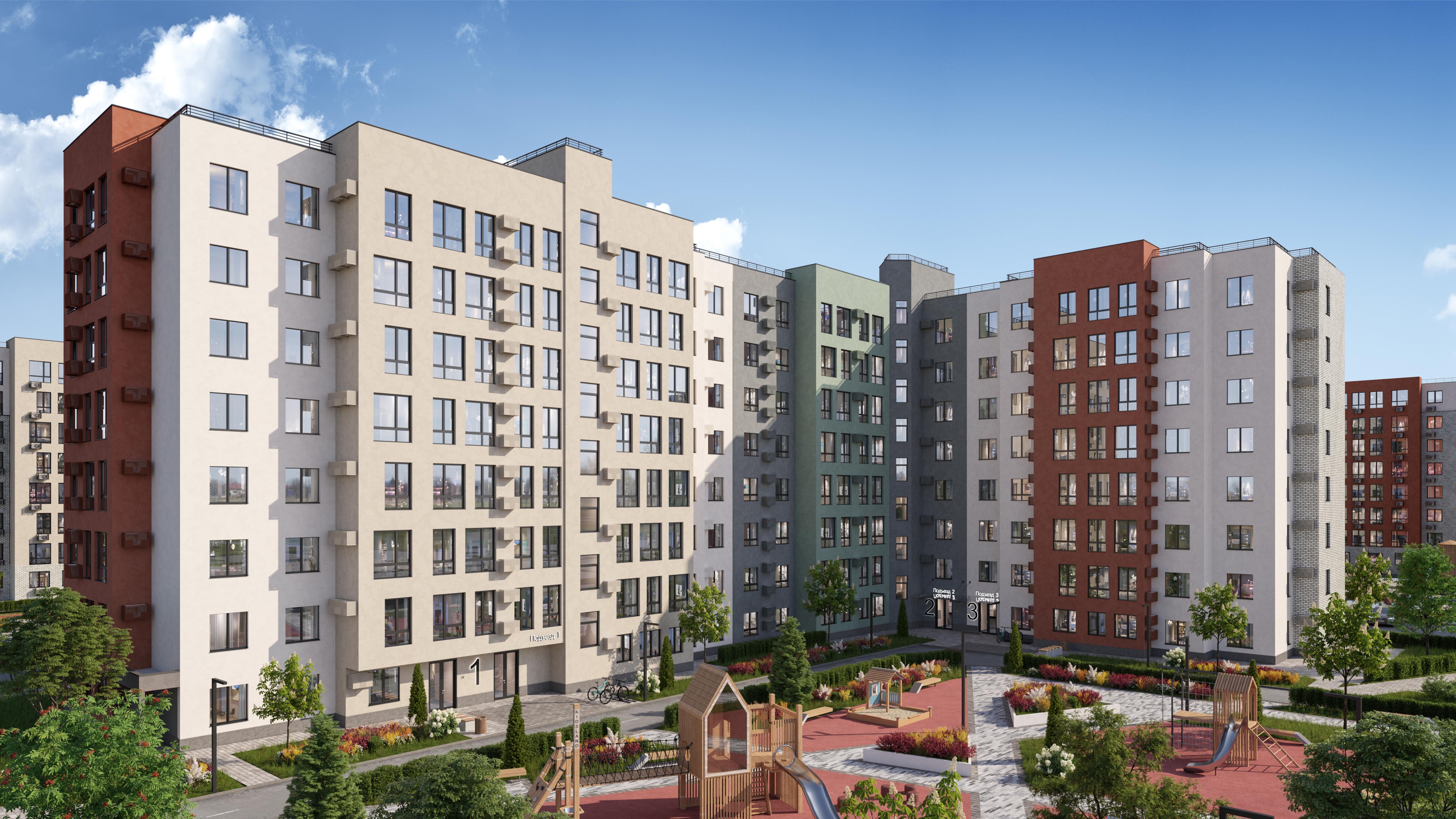 2-комнатная квартира №113 54,74 м2 от застройщика ГК ТОЧНО фото 4