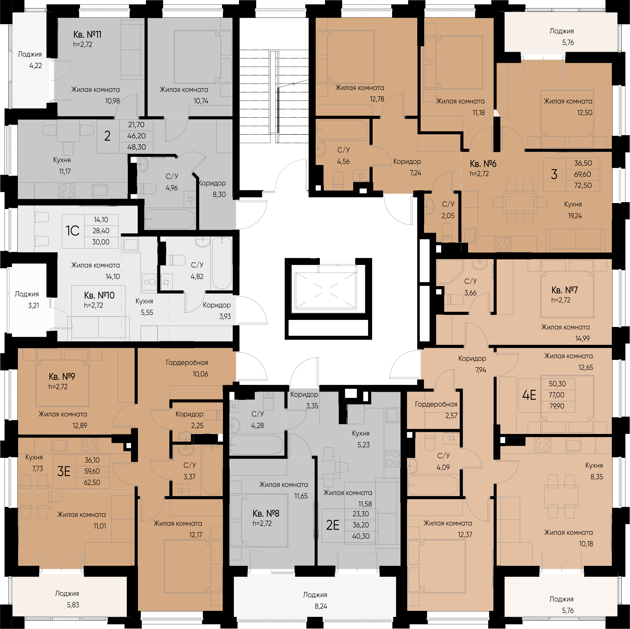 Студия №10 30 м2 от застройщика ГК ТОЧНО фото 5