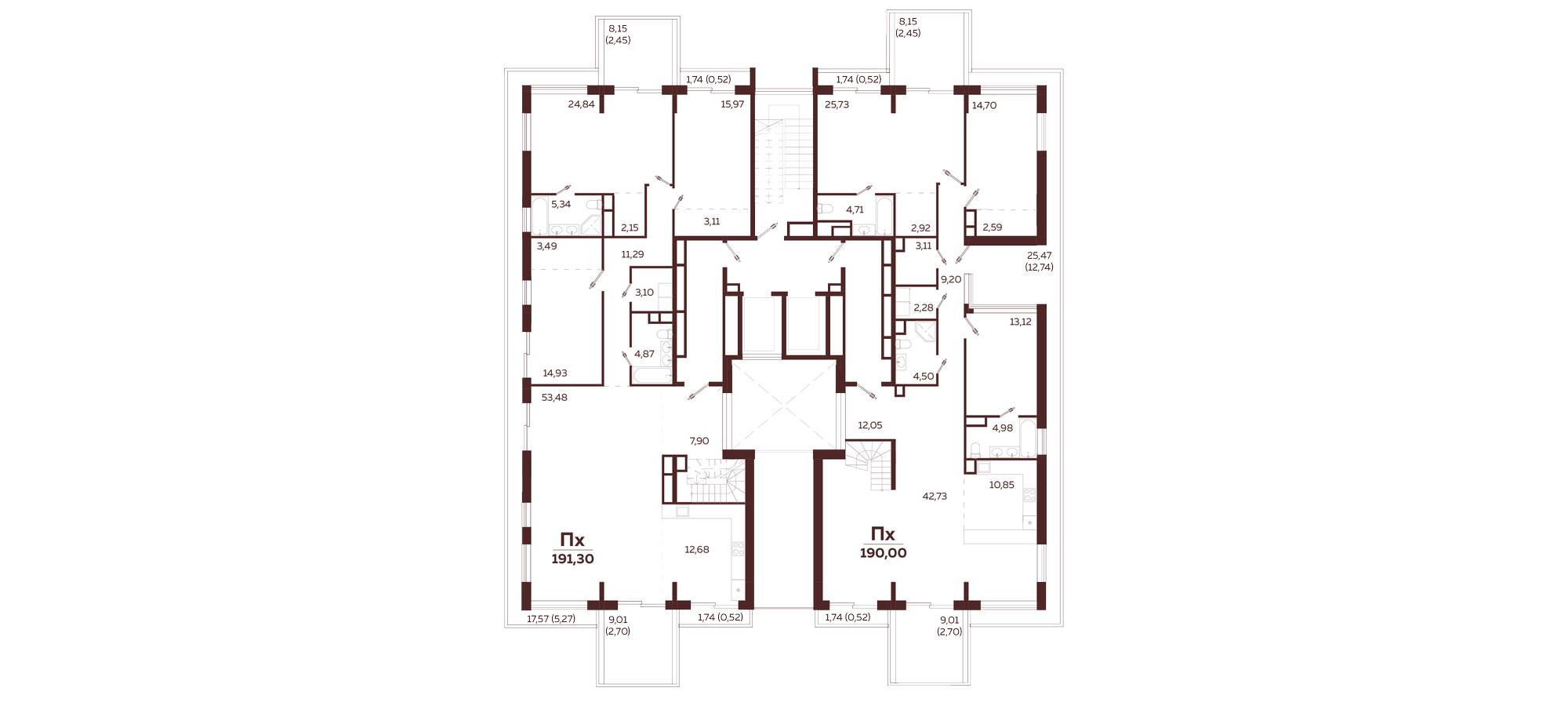 2-комнатная квартира №44 66,6 м2 от застройщика ГК ТОЧНО фото 5