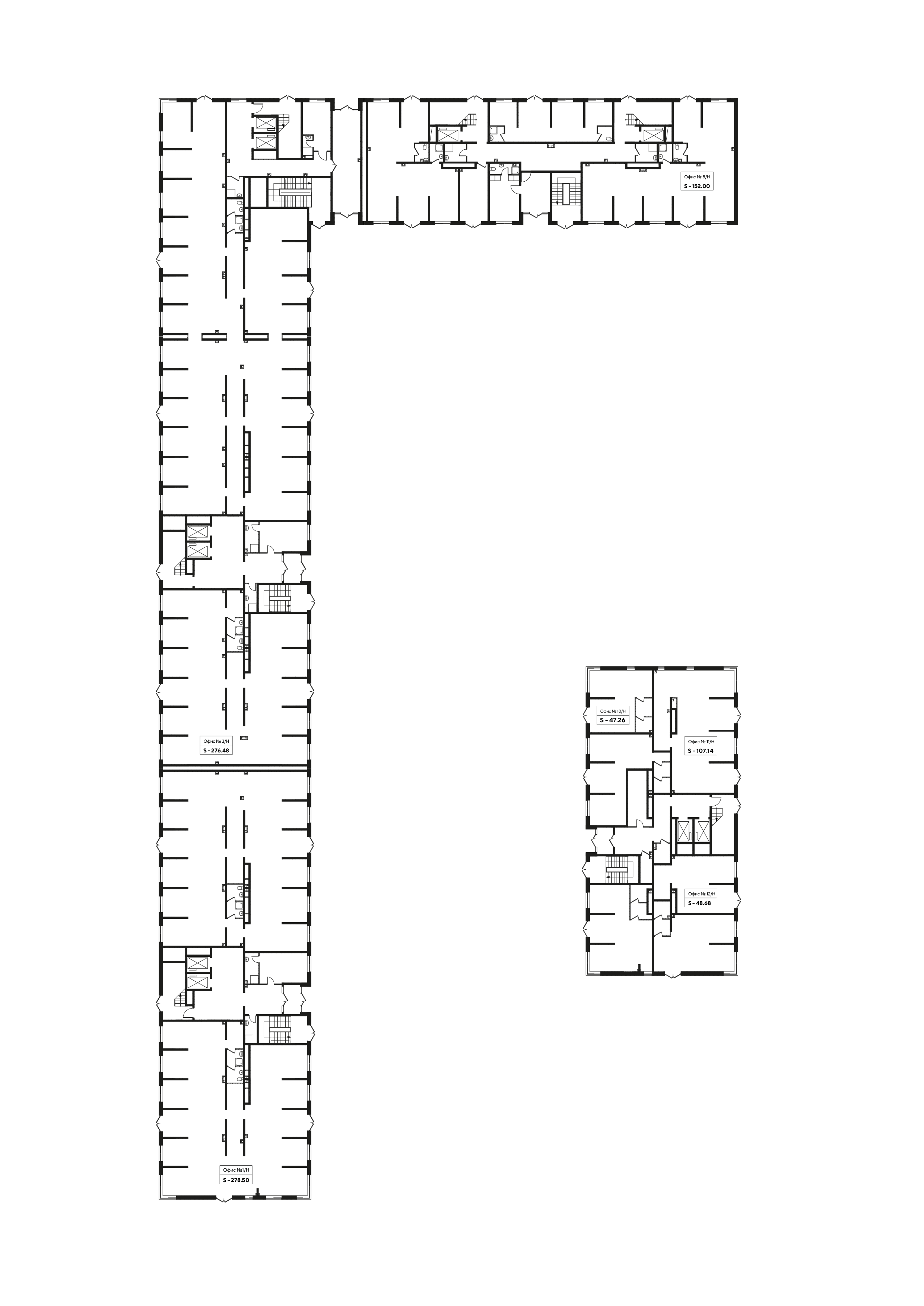 Офисное помещение 08/Н  152 м2 от застройщика ГК ТОЧНО фото 3