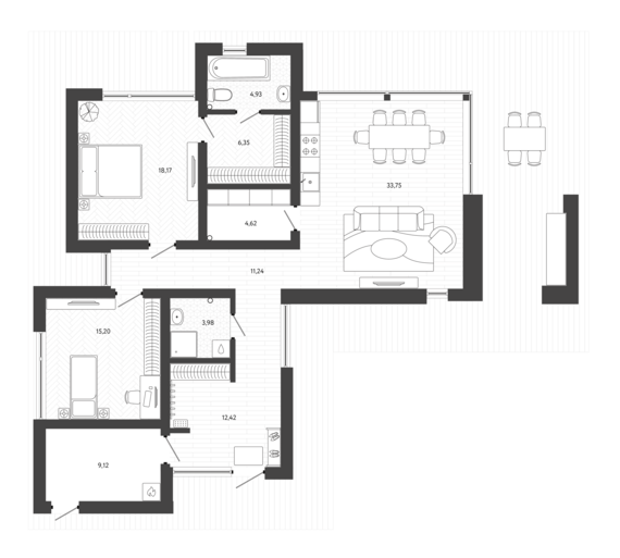 Коттедж 20 144,68 м2 от застройщика ГК ТОЧНО